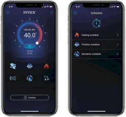 Intex Pure Spa Jet & Bubble Deluxe Opblaasbare Spa - 4 Persoons -Intex VERKAUF 900 972 spa app deluxe 1