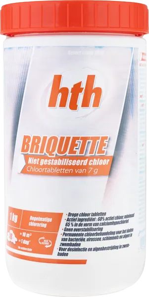 HTH Chloortabletten 7 Grams 1 Kg 1 HTH Chloortabletten 7 Grams 1 Kg