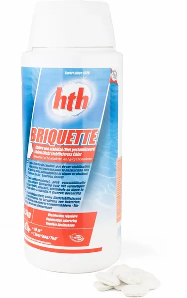 HTH Chloortabletten 7 Grams 2,5 Kg 2 HTH Chloortabletten 7 Grams 2,5 Kg - Afbeelding 2