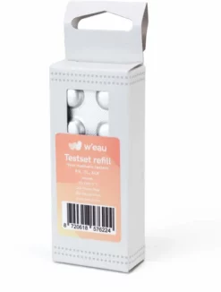 W'eau Refill Pack Voor Manuele Tester (Chloor, PH En Alkaliteit) - 60 Stuks