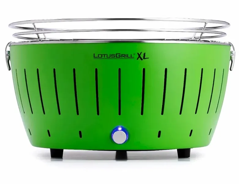 LotusGrill XL Hybrid Houtskoolbarbecue - Groen 1 LotusGrill XL Hybrid Houtskoolbarbecue - Groen