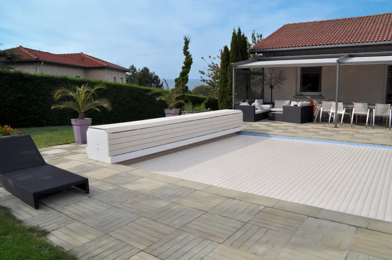 Banc Classic Automatisch Oprolsysteem - Tot 5 Meter - Wit 2 Banc Classic Automatisch Oprolsysteem - Tot 5 Meter - Wit - Afbeelding 2