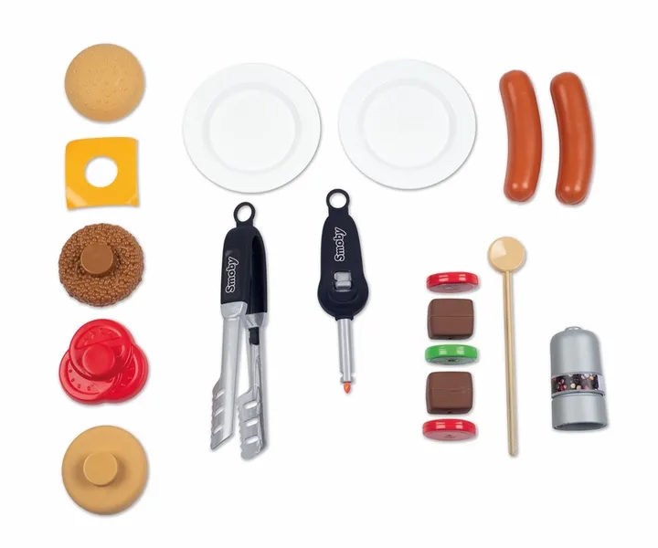 Smoby Barbecue Grill Speelkeuken 3 Smoby Barbecue Grill Speelkeuken - Afbeelding 3