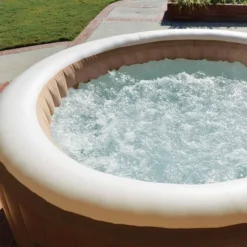 Intex Pure Spa Bubble Therapy Opblaasbare Spa - 6 Persoons -Intex VERKAUF beige2