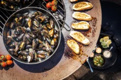 Bonfeu BonBiza Open Vuurschaal Bbq - Zwart -Intex VERKAUF bonfeu mosselen 31