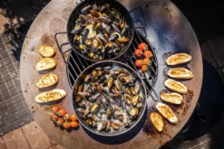 Bonfeu BonBiza Open Vuurschaal Bbq - Zwart -Intex VERKAUF bonfeu mosselen 35