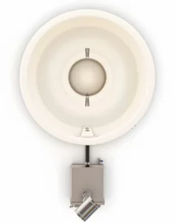 Houtgestookte Hottub - 4-6 Personen - Wit -Intex VERKAUF bovenaanzicht