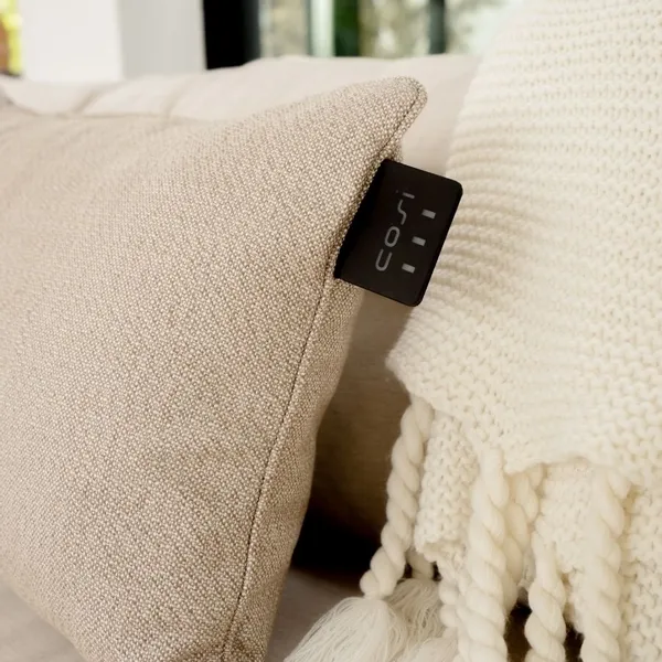 Cosi Knitted Warmtekussen Rechthoek - Beige 2 Cosi Knitted Warmtekussen Rechthoek - Beige - Afbeelding 2