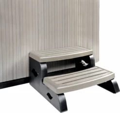 DuraStep 2 Spa Trap - Portobello -Intex VERKAUF durastep ii coastalgrey next to spa 2