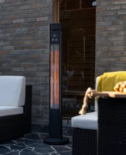 Eurom Q-Tower 2000 RCD Terrasverwarmer -Intex VERKAUF eurom q tower 2000 rcd 2