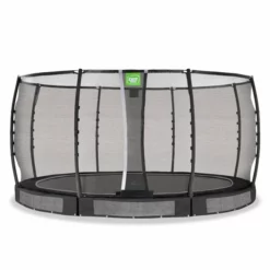 EXIT TOYS Exit Allure Premium InGround Trampoline - Ø 427cm - Zwart