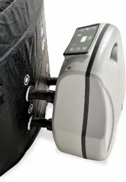 EXIT TOYS EXIT Leather Premium Opbouw Spa - 2-4 Persoons -Intex VERKAUF exit leather premium 4 opblaasbare spa motorunit