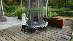 EXIT TOYS Exit Tiggy Junior 140 Cm Trampoline Met Net - Zwart/grijs -Intex VERKAUF exit 10 00 70 00 int 10 resultaat