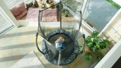 EXIT TOYS Exit Tiggy Junior 140 Cm Trampoline Met Net - Zwart/grijs -Intex VERKAUF exit 10 00 70 00 int 8 resultaat