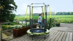EXIT TOYS Exit Tiggy Junior 140 Cm Trampoline Met Net - Zwart/groen -Intex VERKAUF exit 10 00 70 40 int 7 resultaat