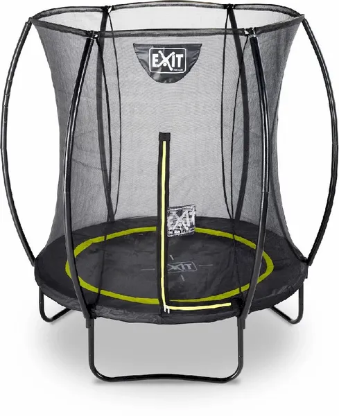 EXIT TOYS Exit Silhouette Trampoline Met Net - Ø 183 Cm - Zwart 2 EXIT TOYS Exit Silhouette Trampoline Met Net - Ø 183 Cm - Zwart - Afbeelding 2