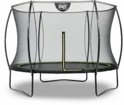 EXIT TOYS Exit Silhouette Trampoline Met Net - Ø 244 Cm - Zwart