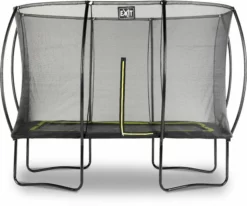 EXIT TOYS Exit Silhouette Trampoline Met Net - 305 X 214 Cm - Zwart