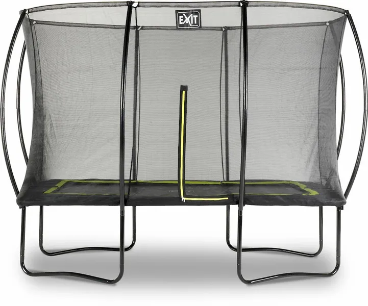 EXIT TOYS Exit Silhouette Trampoline Met Net - 305 X 214 Cm - Zwart 1 EXIT TOYS Exit Silhouette Trampoline Met Net - 305 X 214 Cm - Zwart