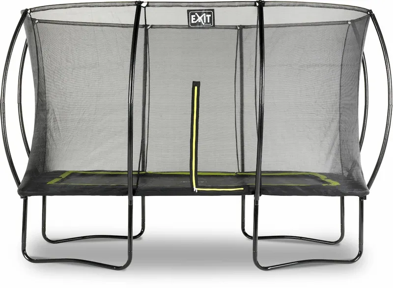 EXIT TOYS Exit Silhouette Trampoline Met Net - 366 X 244 Cm - Zwart 1 EXIT TOYS Exit Silhouette Trampoline Met Net - 366 X 244 Cm - Zwart