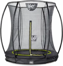 EXIT TOYS Exit Silhouette InGround Trampoline Met Net - Ø 183 Cm - Zwart