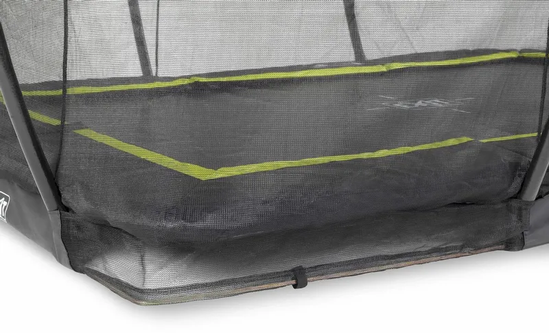 EXIT TOYS Exit Silhouette InGround Trampoline Met Net - 305 X 214 Cm - Zwart 5 EXIT TOYS Exit Silhouette InGround Trampoline Met Net - 305 X 214 Cm - Zwart - Afbeelding 5