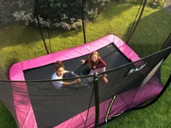 EXIT TOYS Exit Silhouette InGround Trampoline Met Net - 366 X 244 Cm - Zwart -Intex VERKAUF exit 12 95 82 00 int 11 resultaat