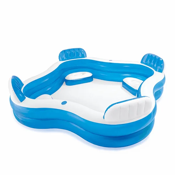 Intex Family Lounge Pool Kinderzwembad 229 X 229 X 66 Cm 1 Intex Family Lounge Pool Kinderzwembad 229 X 229 X 66 Cm