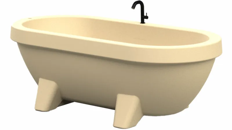 Gardentub Tuinbad - Geel 5 Gardentub Tuinbad - Geel - Afbeelding 5