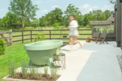 Gardentub Tuinbad - Terracotta -Intex VERKAUF gt lime green model loopt resultaat