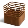 Höfats Cube Vuurkorf - Bruin
