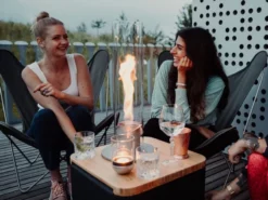 Höfats Spin 120 Tafelvuur - Grijs -Intex VERKAUF hofats spin 120 tafelvuur grijs7