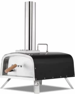 BASTE Pizza Oven Buiten Pellets/houtskool/hout - RVS