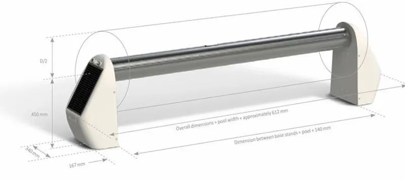 Open Solar Energy Automatisch Oprolsysteem - Tot 5 Meter - Wit 2 Open Solar Energy Automatisch Oprolsysteem - Tot 5 Meter - Wit - Afbeelding 2