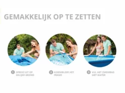 Intex Metal Frame Pool - 300 X 200 X 75 Cm -Intex VERKAUF intex opzetinstructie 4