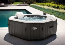 Intex Pure Spa Jet & Bubble Deluxe Opblaasbare Spa - 4 Persoons -Intex VERKAUF intex pure spa deluxe 2020 6 1
