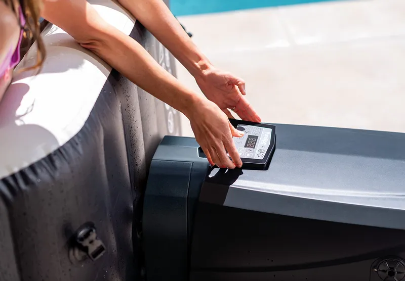 Intex Pure Spa Jet & Bubble Deluxe Opblaasbare Spa - 6 Persoons 6 Intex Pure Spa Jet & Bubble Deluxe Opblaasbare Spa - 6 Persoons - Afbeelding 6