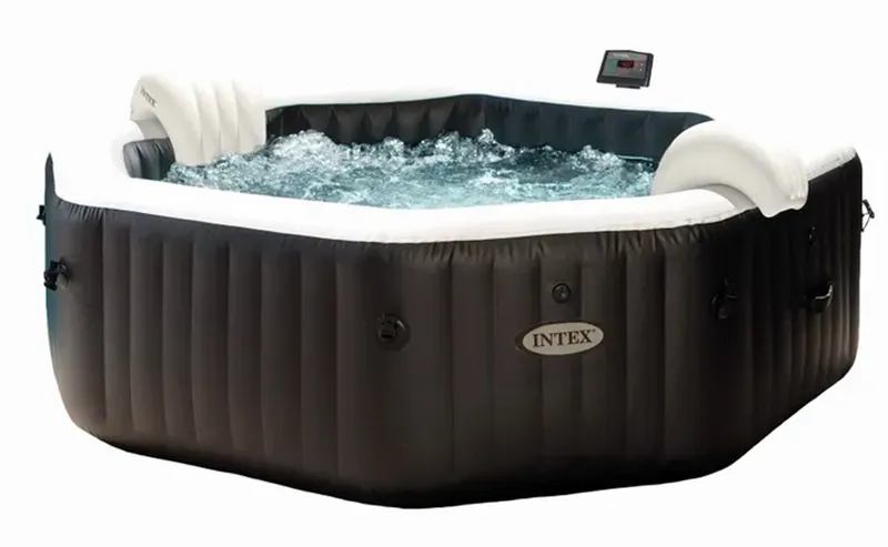 Intex Pure Spa Jet & Bubble Deluxe Opblaasbare Spa - 6 Persoons 1 Intex Pure Spa Jet & Bubble Deluxe Opblaasbare Spa - 6 Persoons