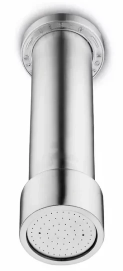 JEE-O Soho Buitendouchekop Plafondbevestiging - Raw RVS