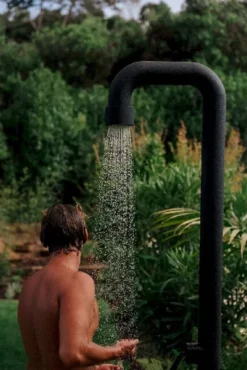 JEE-O Soho 01 Buitendouche Vorstvrij - Matzwart RVS -Intex VERKAUF jee o soho 01 buitendouche matzwart rvs