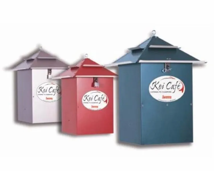 Koi Cafe Voerautomaat Groen 1 Koi Cafe Voerautomaat Groen