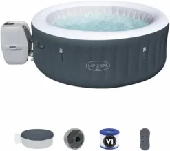 Bestway Lay-Z Spa Bali AirJet Opblaasbare Spa - 4 Persoons -Intex VERKAUF lay z spa bali airjet opblaasbare spa 4 persoons 1