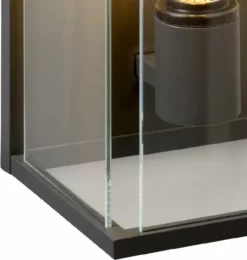 Lucide Claire E27 Wandlamp - Antraciet -Intex VERKAUF lucide claire e27 wandlamp antraciet 3