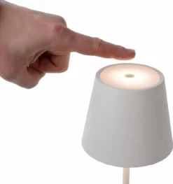 Lucide Justin Led Tafellamp - Wit -Intex VERKAUF lucide justin led tafellamp wit 12