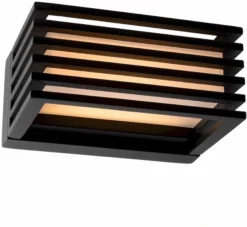 Lucide Malta Led Wandlamp - Zwart -Intex VERKAUF lucide malta led wandlamp zwart 1