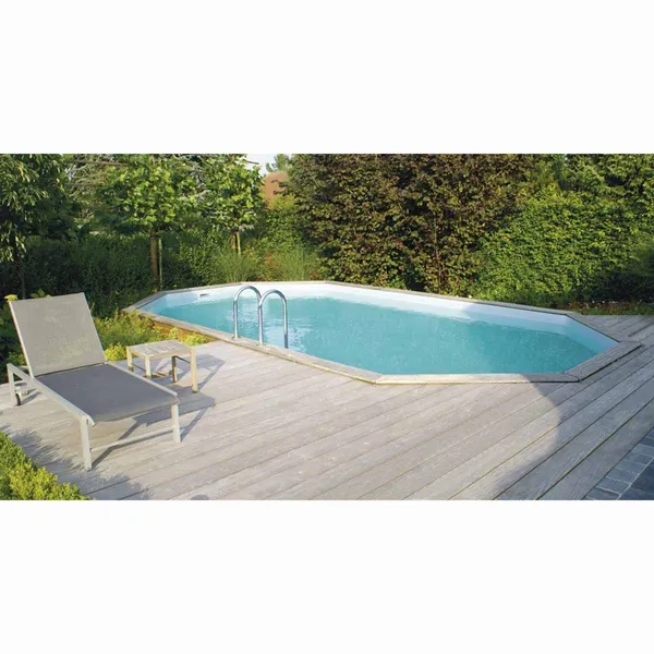 Gardipool Oblong 8.10 X 4.60 X 1.46 M Houten Zwembad 1 Gardipool Oblong 8.10 X 4.60 X 1.46 M Houten Zwembad