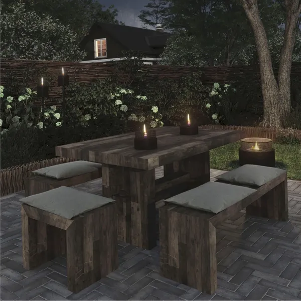 Tenderflame Paarl 18 Tafelhaard - Zwart 2 Tenderflame Paarl 18 Tafelhaard - Zwart - Afbeelding 2