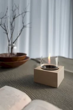 Tenderflame Poppy 14 Tafelhaard - Wit -Intex VERKAUF poppy 14 oak white patina sfeer op maat 3