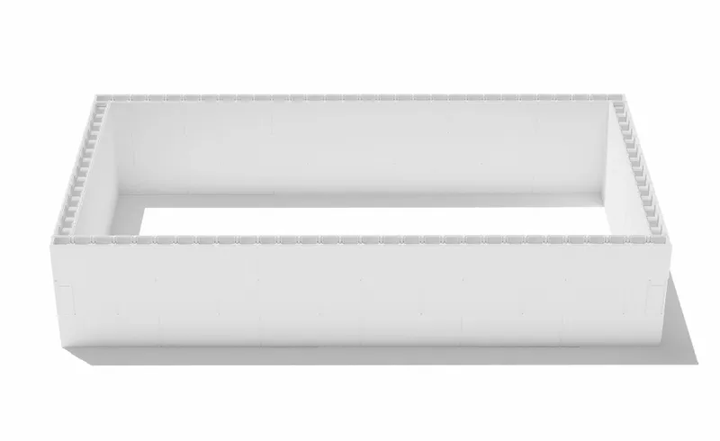 Polystyreen Zwembad Blokkenset - 7,00 X 3,50 X 1,50 M 1 Polystyreen Zwembad Blokkenset - 7,00 X 3,50 X 1,50 M