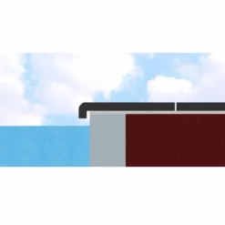 Randtegel Bluestone Gezoet - Hoek 90° -Intex VERKAUF randtegel model3